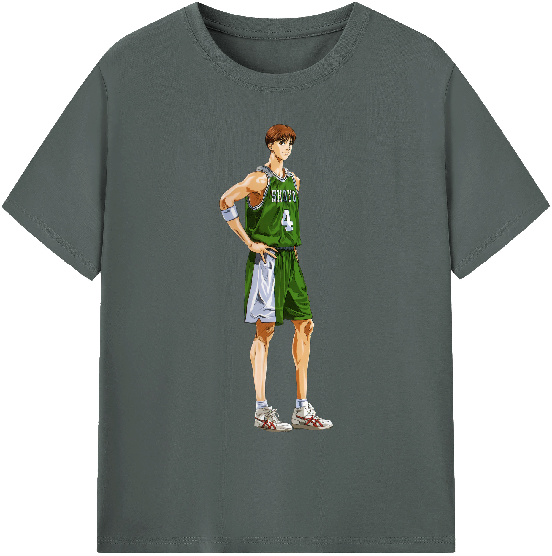 （画像用） SLAM DUNK／スラムダンク 綿100％ メンズ半袖Tシャツ｜肌触りやわらか＆通気性